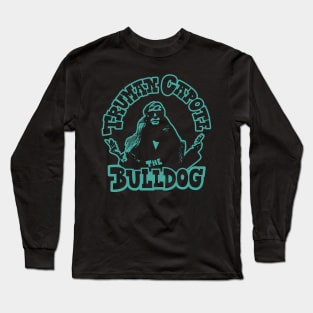 The Bulldog - Truman Capote Tribute Illustration Long Sleeve T-Shirt